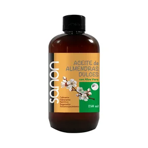 SANON Aceite de almendras con aloe vera 250 ml.