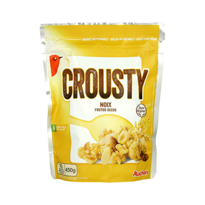 PRODUCTO ALCAMPO Cereales muesli con nueces AUCHAN 450 g.