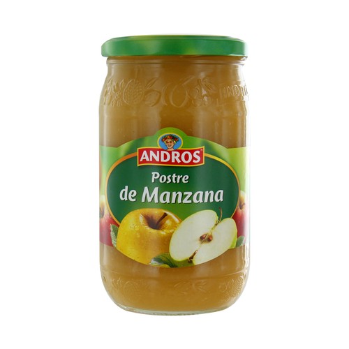 Compota de manzana ANDROS 750 gr,