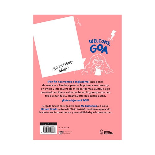Me llamo goa 8 -  Welcome, goa. Miriam Tirado. B DE BLOK
