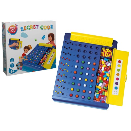 Juego infantil Descifrador de códigos, 2 jugadores, ONE TWO FUN ALCAMPO.