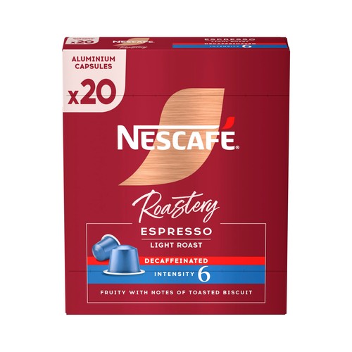 NESCAFE Café en cápsulas espresso descafeinado 20uds.