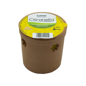 Imagen de LUMAR Vela perfumada antimosquitos con citronela