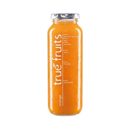 TRUE FRUITS Smoothie de naranja 250 ml.