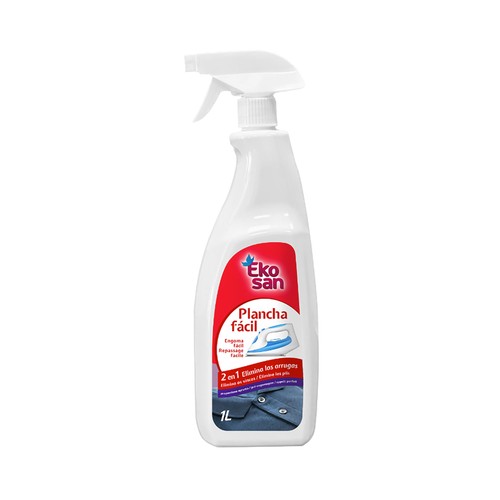 EKOSAN Plancha fácil 2 en 1, elimina las arrugas, 1 l.