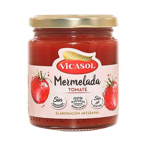VICASOL Mermelada de tomate 250 g.