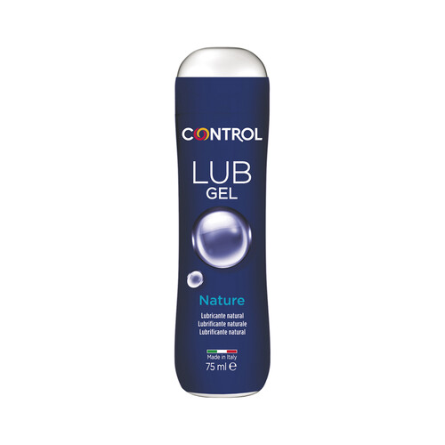 Gel lubricante, apto para uso con preservativo CONTROL Nature 75 ml.
