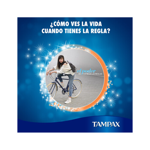 TAMPAX Tampones super plus con aplicador TAMPAX Pearl 24 uds