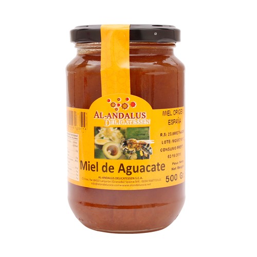 AL ANDALUS Miel de aguacate de Granada 500 g.
