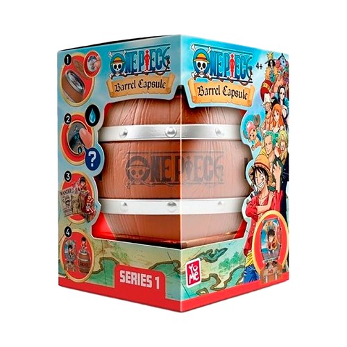 One piece - surtido figura sorpresa en barril. YUME