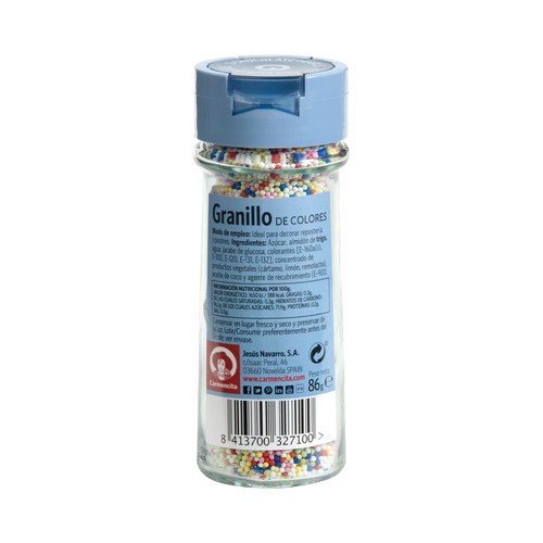 CARMENCITA Granillo de colores 86 g.