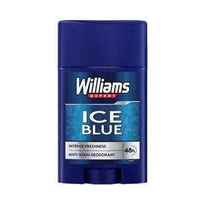 WILLIAMS Expert ice blue Desodorante en stick para hombre antitranspirante 48 horas 75 ml.