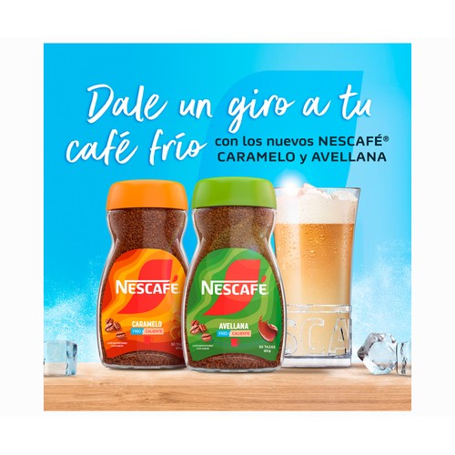 NESCAFE Café soluble descafeinado + vaso 200 g.