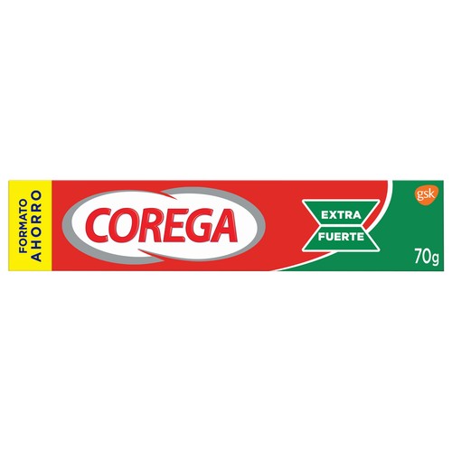 COREGA Crema fijadora para prótesis dentales con fijación extra fuerte COREGA 70 g.