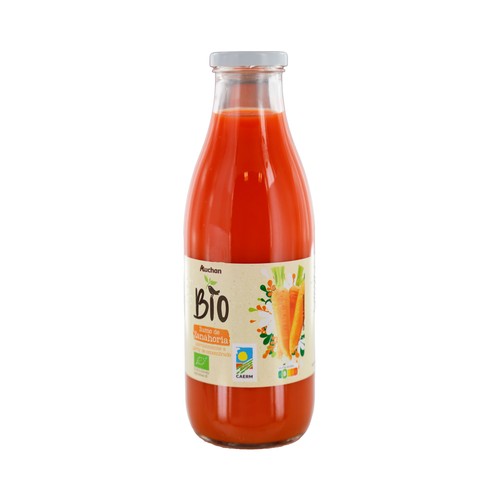 PRODUCTO ALCAMPO Bio Zumo de zanahoria procedente de agricultura ecológica bote 1 l.