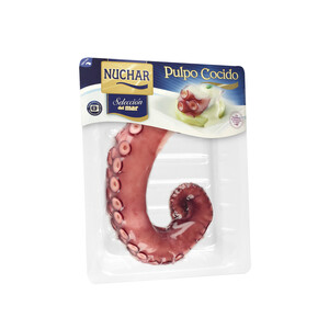 Imagen de NUCHAR Pulpo selección cocido, pata NUCHAR 250-300 g.