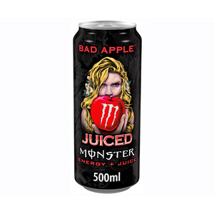 Imagen de BAD APPLE Bebida energética monster 50 cl.