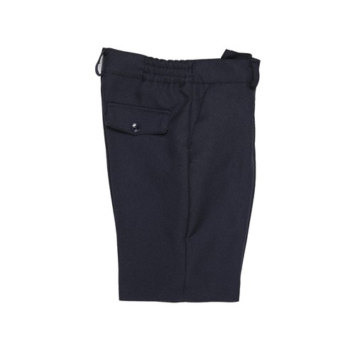 Pantalón de uniforme corto azul marino, talla 6.