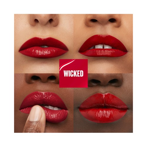 MAYBELLINE Superstay vinyl ink  tono 050 Wicked Lápiz de labios en tinta líquida con acabado efecto vinilo.
