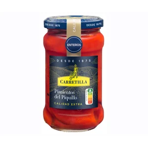 CARRETILLA Pimientos del piquillo enteros sin ajo 225 gr.
