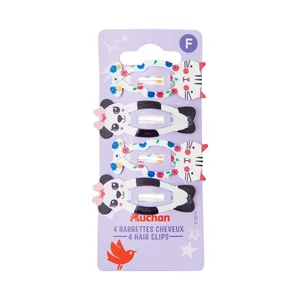 PRODUCTO ALCAMPO Pasadores infantiles de pelo metálicos 4 uds.