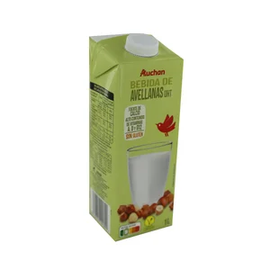 AUCHAN Bebida vegetal de avellanas 1 l. Producto Alcampo