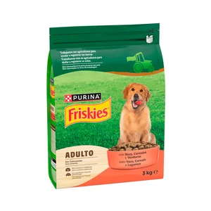 FRISKIES Comida para perros adultos a base de carne 3 kg
