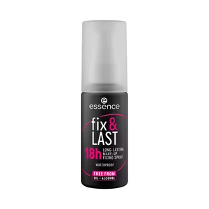ESSENCE Fix & last Spray fijador de maquillaje, larga duración (18 horas).