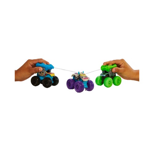 Coche de juguete sorpresa, revela sus colores con agua, HOT WHEELS Monster Trucks Color Reveal MATTEL HJF39.