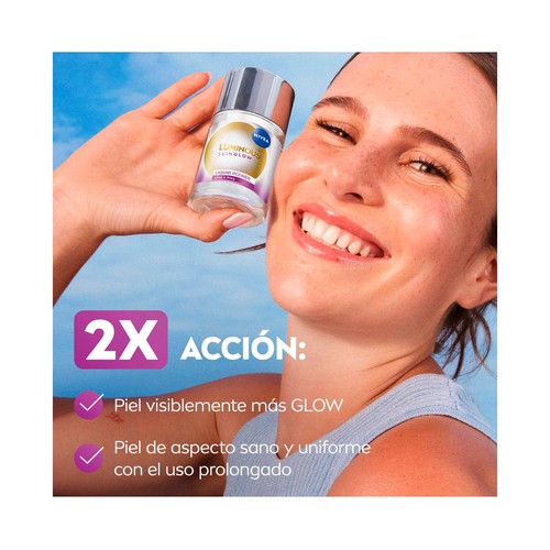 NIVEA Luminous 630 skin glow Exfoliante líquido unificador del tono de la piel 100 ml.