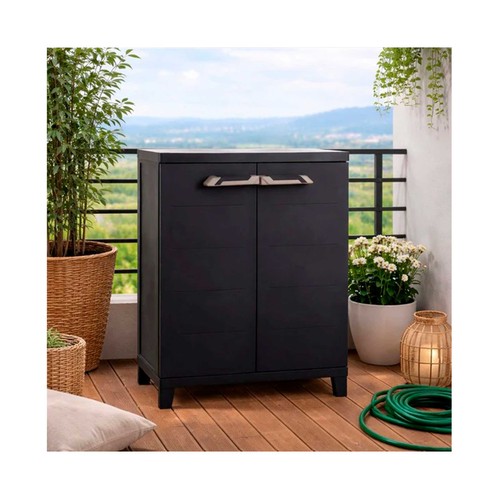 Armario bajo Prime ideal para jardín 1000 Toomax 88x66x40cm, PLAST-MECCANICA