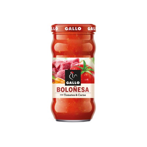 GALLO Salsa Boloñesa con tomate y carne 350 g.