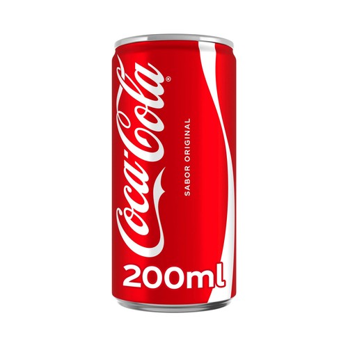 COCA COLA Original Refresco de cola mini lata 20 cl.