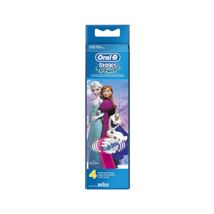 Pack de 4 recambios de cepillo dental infantil ORAL-B FROZEN.