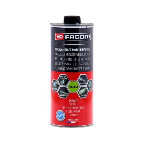 Tratamiento para motores gasolina 1L (Desincrustante completo), FACOM.