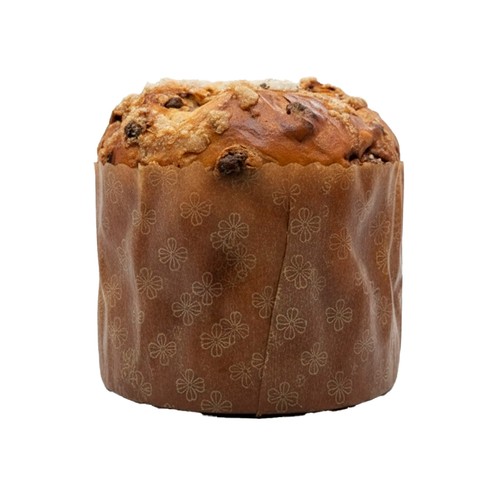 Panettone con pepitas de chocolate 450 g.