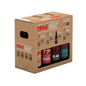 Imagen de 1906 Estuche de cervezas 8 uds. x 33 cl.