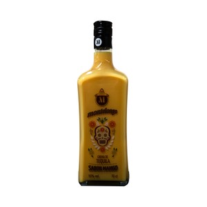 Crema de tequila con sabor a mango botella 70 cl.