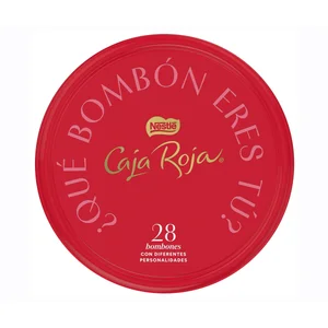 NESTLÉ Bombones caja roja bombonera 250 g.