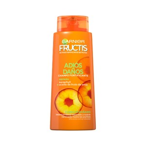 FRUCTIS Adiós daños de Garnier Champú fortificante sin parabenos, para cabello dañado 690 ml.