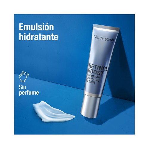 NEUTRÓGENA Retinol boost Contorno de ojos anti-edad, con vitamina A 15 ml.