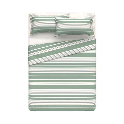 Juego de sábanas para cama de 180cm, 100% algodón, ACTUEL. Modelos surtidos, 1 unidad.