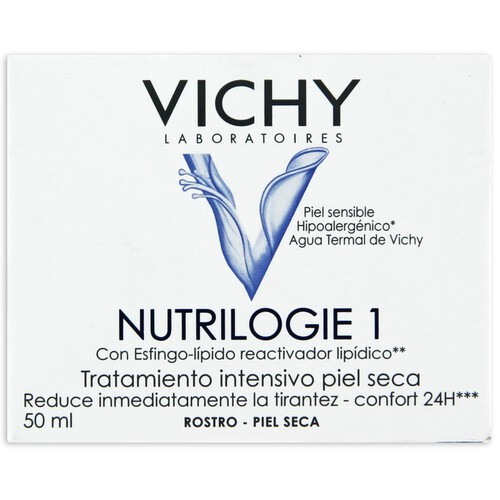 Crema facial hidratante en tarro VICHY Nutrilogie 1 50 ml.