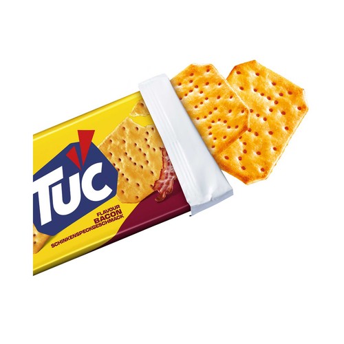 TUC Galletas saladas con sabor a bacon de LU TUC 100 g.