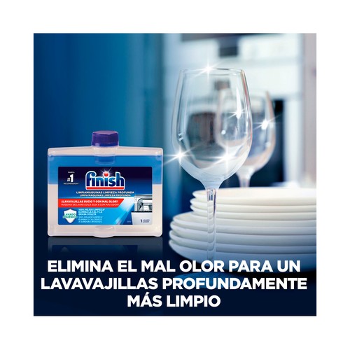 FINISH Limpiador para lavavajillas FINISH 250 ml.