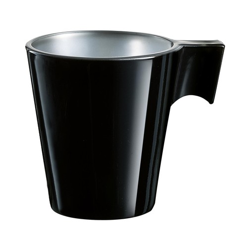 Taza para expresso modelo Flashy color negro, capacidad de 8 centilitros LUMINARC.
