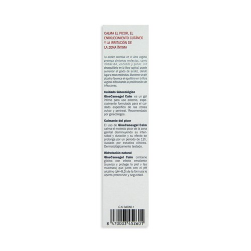 GINE-CANESGEL Gel íntimo de uso externo para el cuidado específico de la zona íntima GINE CANESGEL 200 ml.
