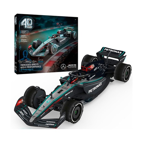 Puzzle 4D 153 Piezas Formula 1 Mercedes-AMG +12 Años PETRONAS
