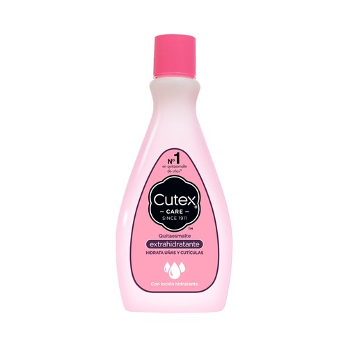 CUTEX Quitaesmalte extrahidratante (uñas y cutículas) 100 ml.