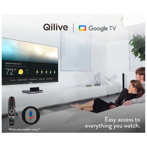 TV D-LED 81,2cm (32") QILIVE Q32HA232B HD Ready, Smart TV Android, TDT T2, WiFi, Bluetooth, USB, 3xHDMI.